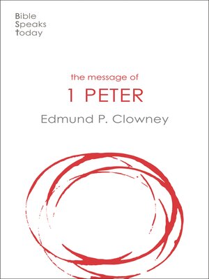 cover image of The Message of 1 Peter